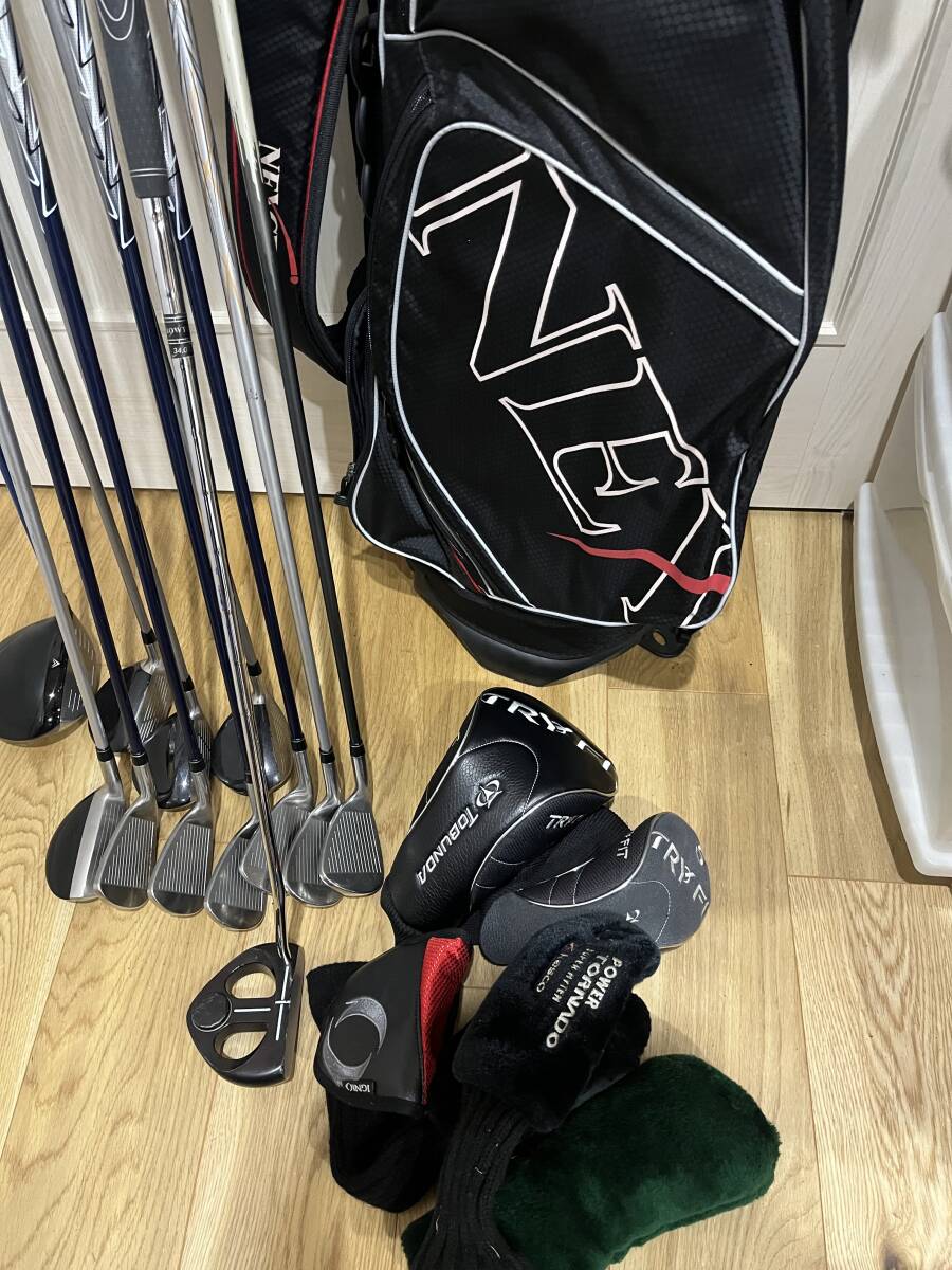 TOBUNDA トブンダ ゴルフ セット■12本セット■NEXGEN キャディバッグ付【送料無料】_画像5