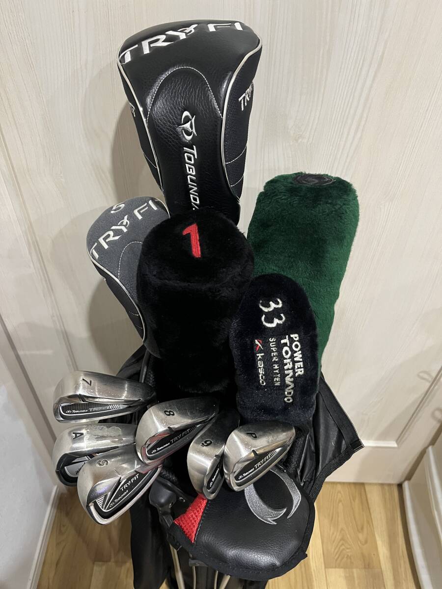 TOBUNDA トブンダ ゴルフ セット■12本セット■NEXGEN キャディバッグ付【送料無料】_画像9