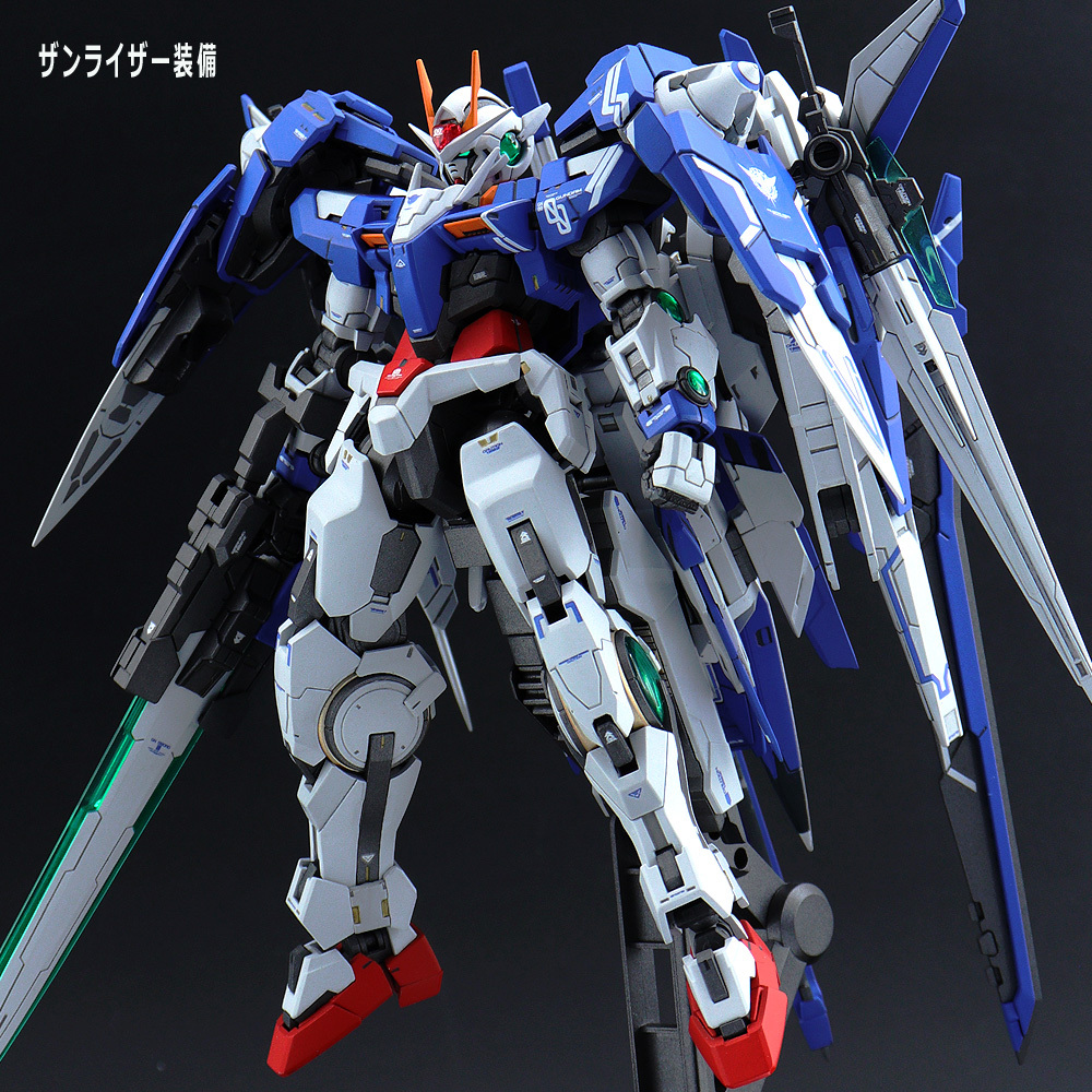 Yahoo!オークション - RG ダブルオーザンライザー 塗装済完成品
