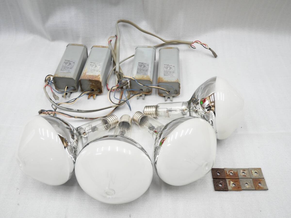 入手困難 National 蛍光 水銀灯 安定器 4個セット 400W E39 口金