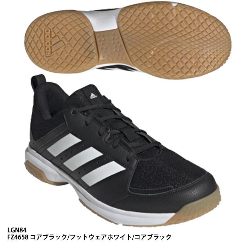 ★アディダス★新品　Ligra 7 M /リグラ 7 M　23ｃｍ　メンズインドアシューズ　コアブラック/フットウェアホワイト/コアブラック