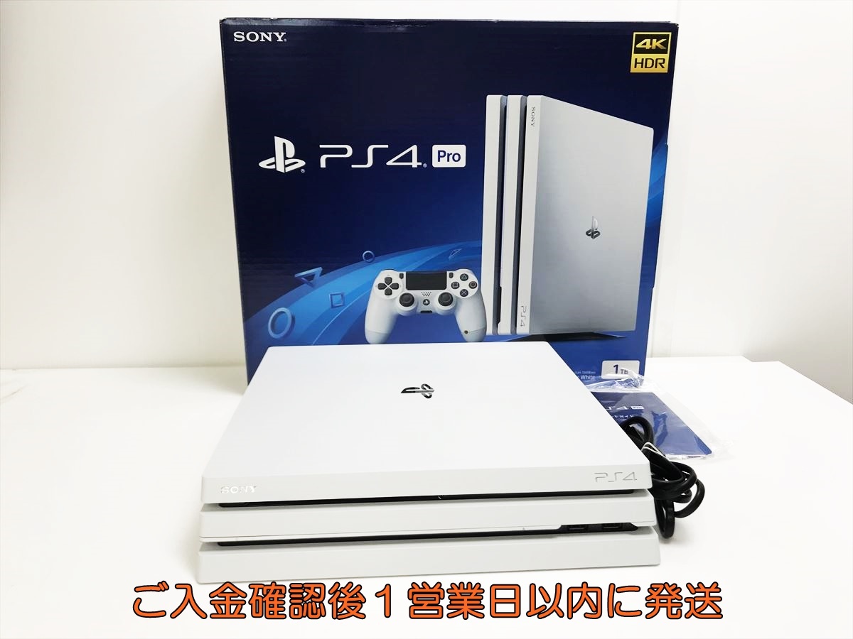 1円】PS4Pro 本体/箱 セット 1TB ホワイト SONY PlayStation4 1円】PS4Pro 本体/箱 セット 1TB ホワイト SONY PlayStation4