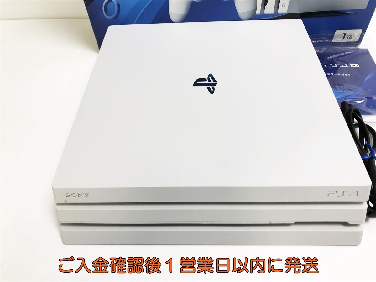 1円】PS4Pro 本体/箱 セット 1TB ホワイト SONY PlayStation4 1円】PS4Pro 本体/箱 セット 1TB ホワイト SONY PlayStation4