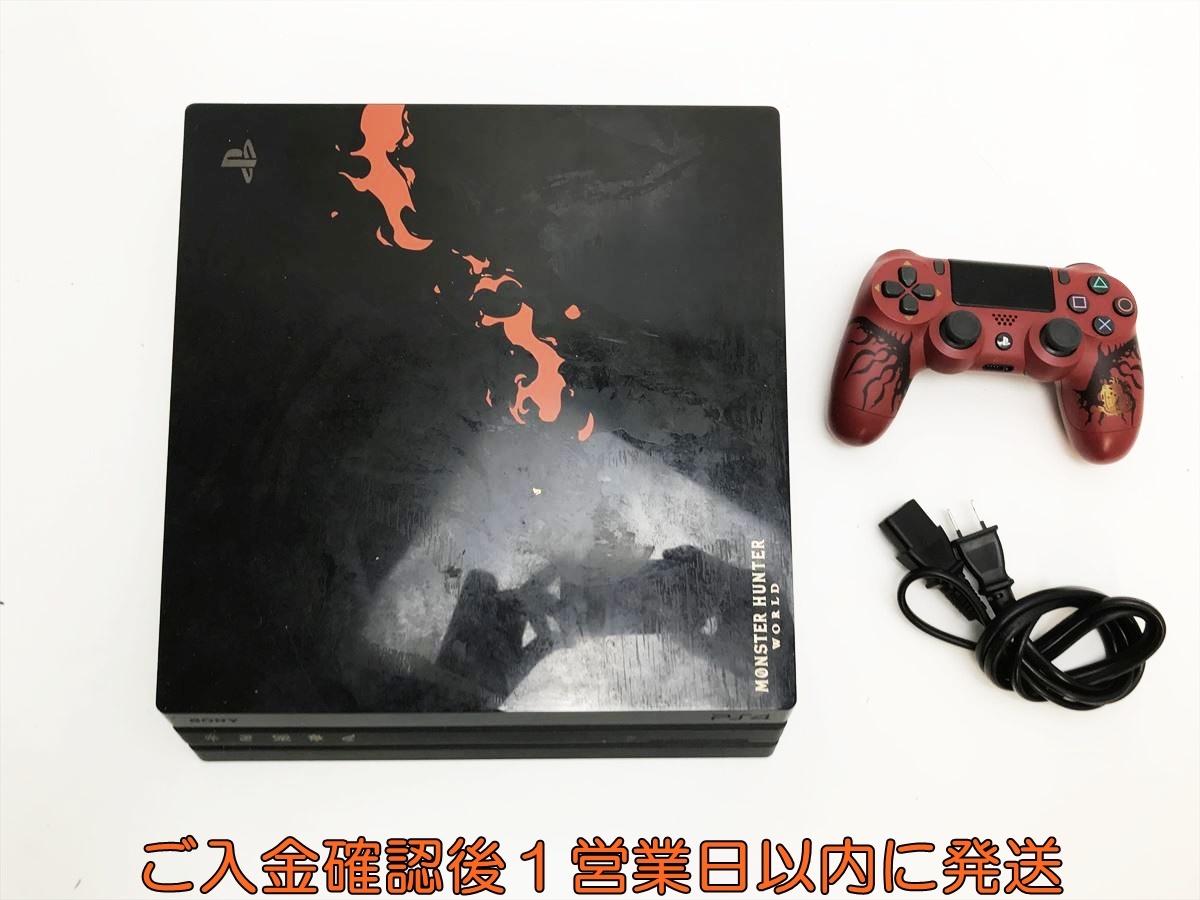 1円】PS4Pro 本体 1TB ブラック モンスターハンター SONY 1円】PS4Pro 本体 1TB ブラック モンスターハンター SONY