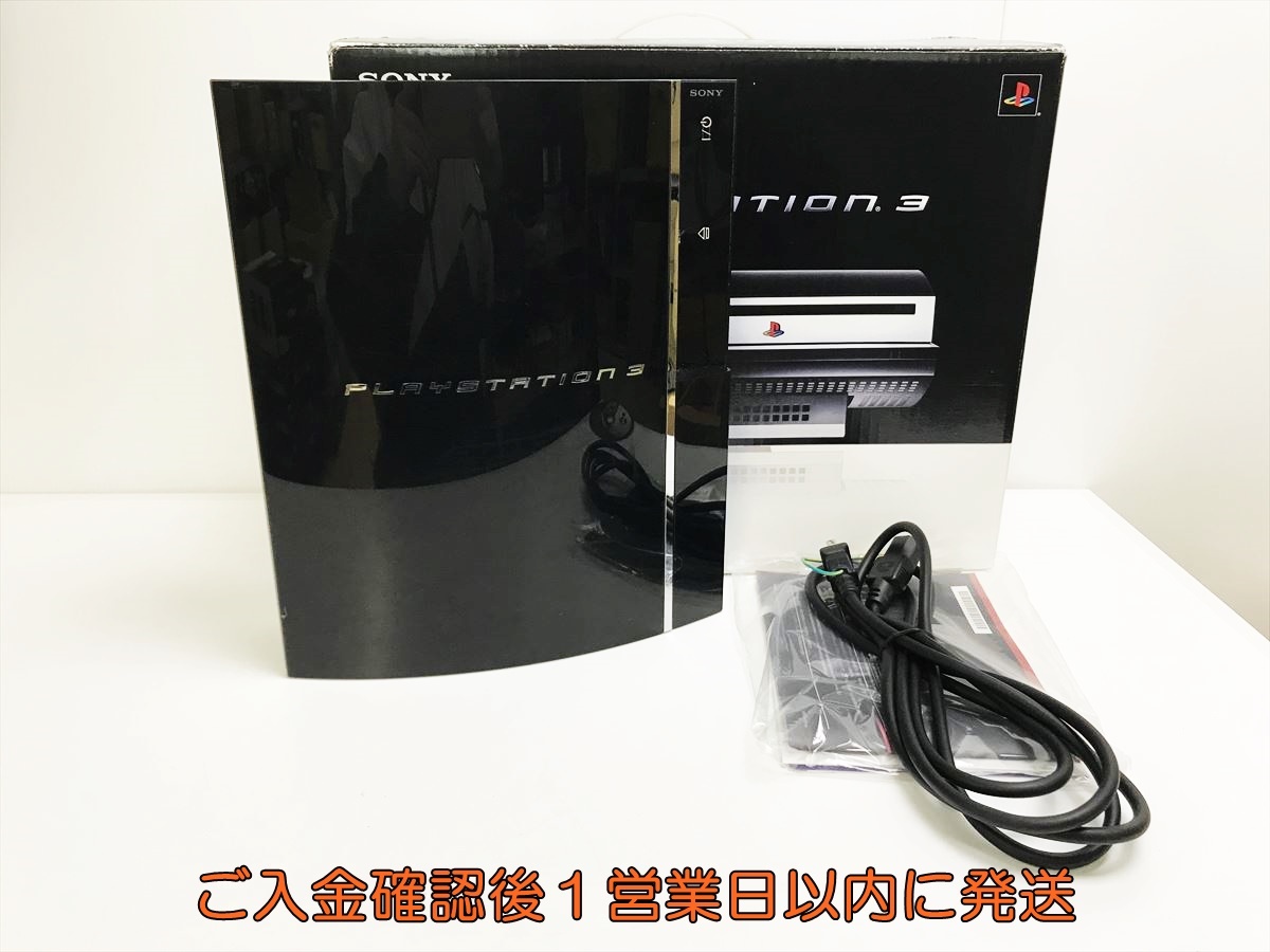 1円】PS3 本体/箱 セット 60GB ブラック 初期型 SONY 1円】PS3 本体/箱 セット 60GB ブラック 初期型 SONY