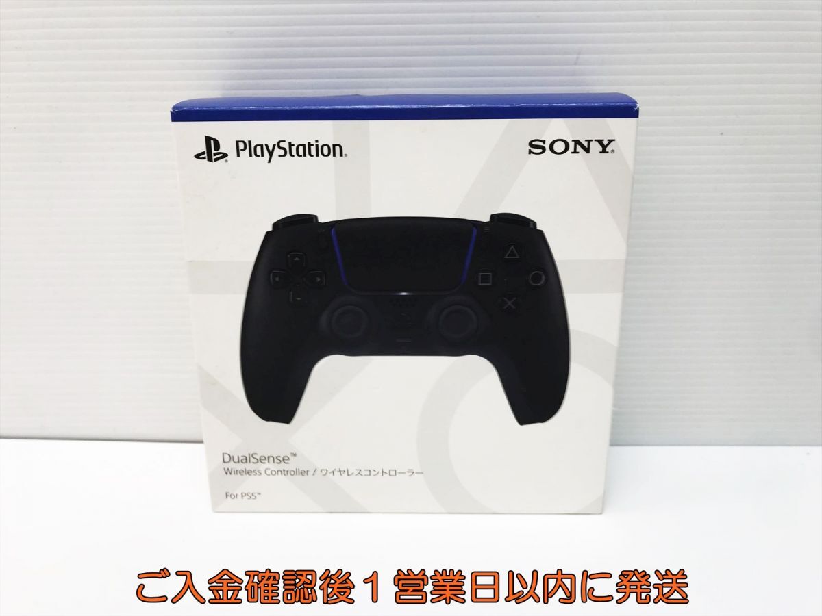 1円】PS5 純正 ワイヤレスコントローラー DualSense ブラック 1円】PS5 純正 ワイヤレスコントローラー DualSense ブラック