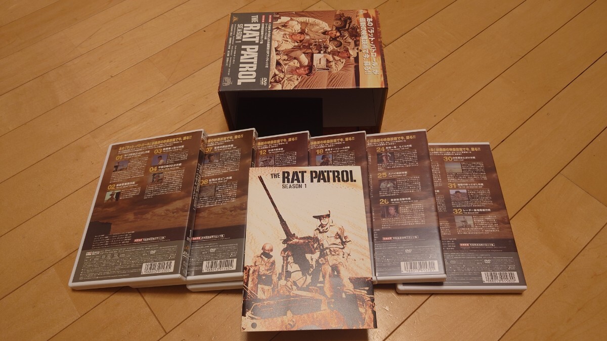 美品DVD「THE RAT PATROL SEASON1，2(ラット・パトロール