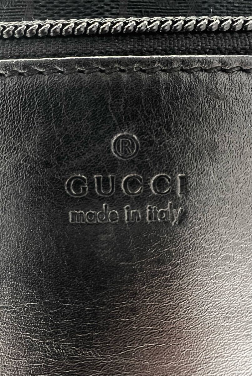 美品 GUCCI トートバッグ ショルダーバッグ ハンドバッグ GGキャンバス レザー_画像4