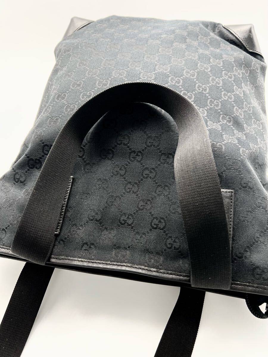 美品 GUCCI トートバッグ ショルダーバッグ ハンドバッグ GGキャンバス レザー_画像2