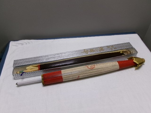 和傘 高級 羽二重傘 特選 千羽鶴 番傘 蛇の目傘 傘 USED 和傘の