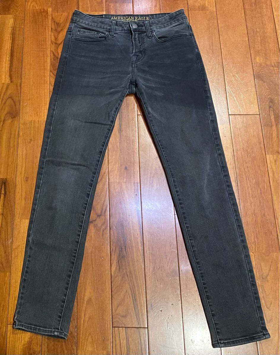 ■AMERICAN EAGLE OUTFITTERS■アメリカンイーグルのストレッチスキニーデニム(ジーンズ)■W29