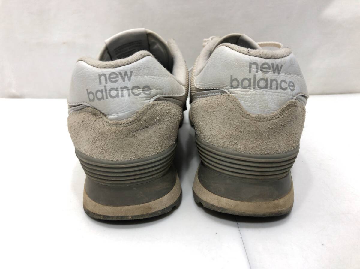 New Balance スニーカー スエード メンズ 26.5cm ライトグレー New Balance スニーカー スエード メンズ 26.5cm ライトグレー