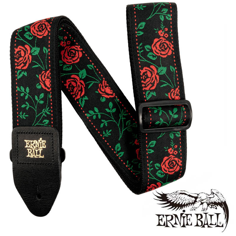 ERNIE BALL SPANISH ROSE JACQUARD STRAP[#5318]〈アーニーボール〉