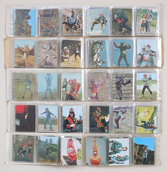 旧カルビー ◇ 仮面ライダー カード 700枚以上 +アルバム10冊 旧カルビー ◇ 仮面ライダー カード 700枚以上 +アルバム10冊