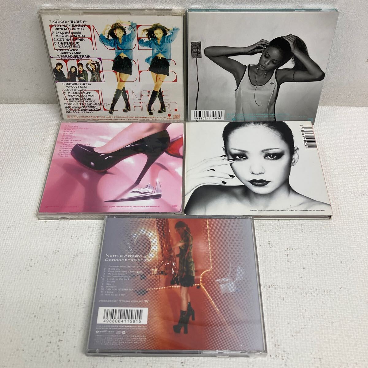 I0301A3 まとめ☆安室奈美恵 CD 9巻セット 音楽 邦楽 平成歌姫