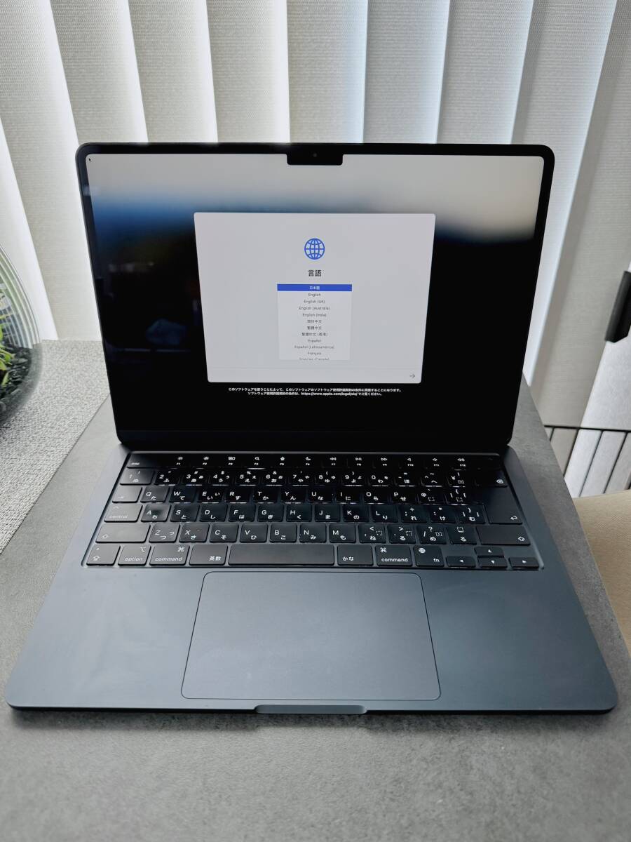 お取り寄せ】 美品】MacBook Air M2 8GB 512GB 2022年モデル整備 お取り寄せ】 美品】MacBook Air M2 8GB 512GB 2022年モデル整備