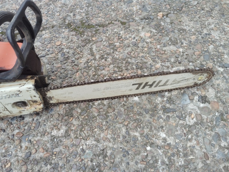 2個まとめて STIHL スチール エンジンチェンソー WOOD BOSS 2個まとめて STIHL スチール エンジンチェンソー WOOD BOSS