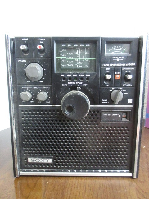 【SONY /Skysensor5800 】スカイセンサー /ICF-5800 /ラジオ/外箱/希少_画像5