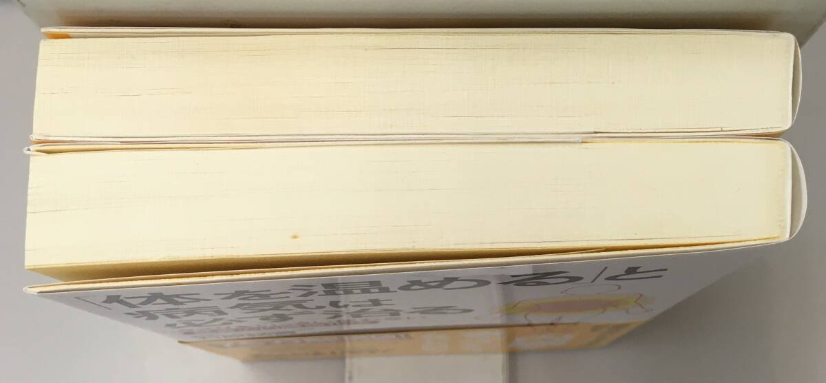 K0313-17　體を溫めてると病気は必ず治る　2冊セット　作者：石原結(jié)實　三笠書房
