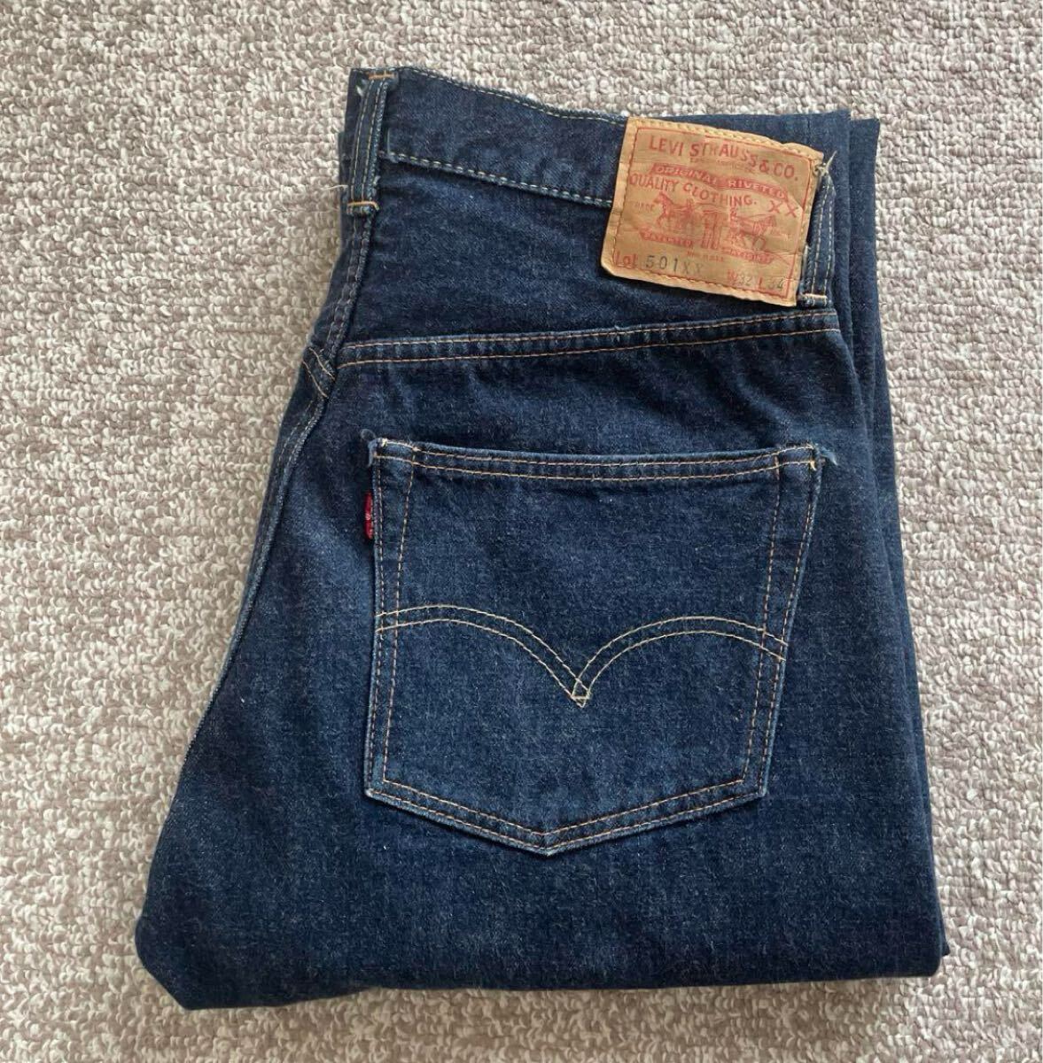 LEVIS リーバイス 501XX 濃紺 極上 紙パッチ ギャラ無し bigE 66 LEVIS リーバイス 501XX 濃紺 極上 紙パッチ ギャラ無し bigE 66
