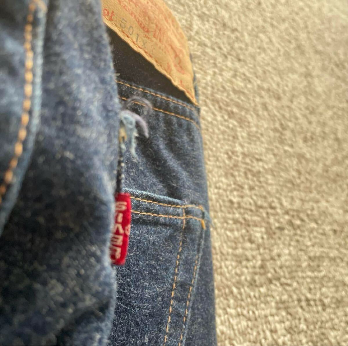 LEVIS リーバイス 501XX 濃紺 極上 紙パッチ ギャラ無し bigE 66 LEVIS リーバイス 501XX 濃紺 極上 紙パッチ ギャラ無し bigE 66