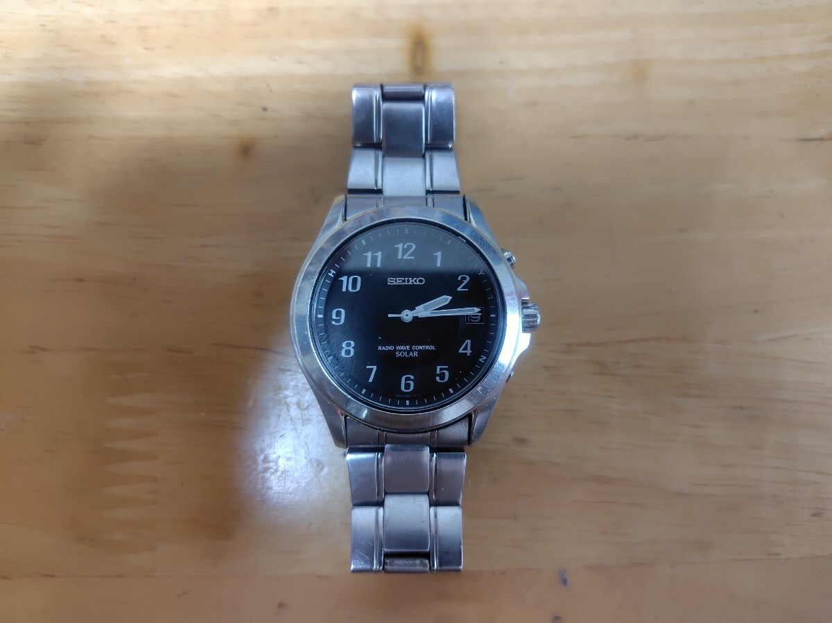 SEIKO セイコー 腕時計 電波ソーラー 7B22-0AZ0 スピリット SEIKO セイコー 腕時計 電波ソーラー 7B22-0AZ0 スピリット