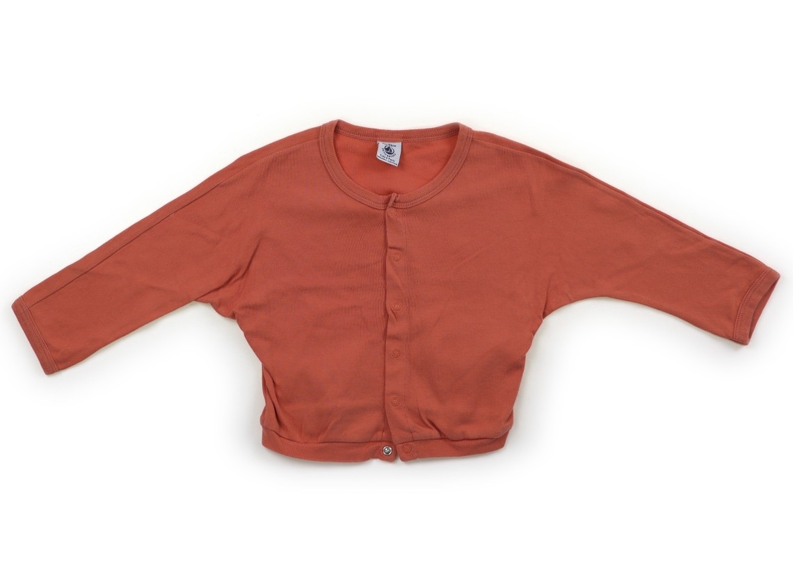 プチバトー PETIT BATEAU カーディガン 80サイズ 女の子 子供服 ベビー服 キッズ