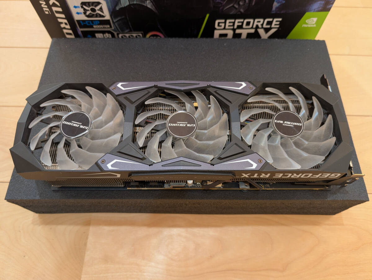 正常動作品】NVIDIA GALAKURO GAMING GG-RTX3080-E10GB/TP/LHR 正常動作品】NVIDIA GALAKURO GAMING GG-RTX3080-E10GB/TP/LHR