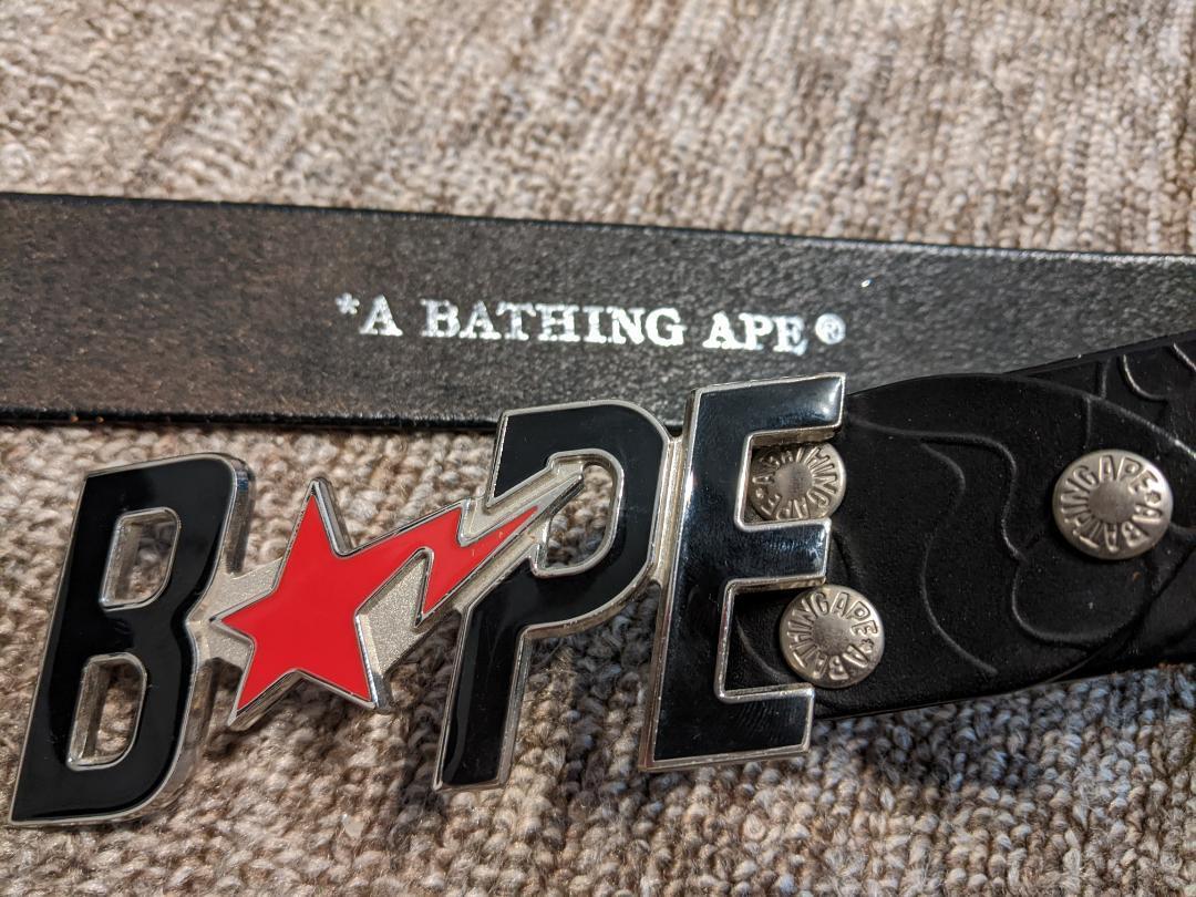 A BATHING APE ベルト ウエスト カモフラ スター サイズS|Yahoo A BATHING APE ベルト ウエスト カモフラ スター サイズS|Yahoo