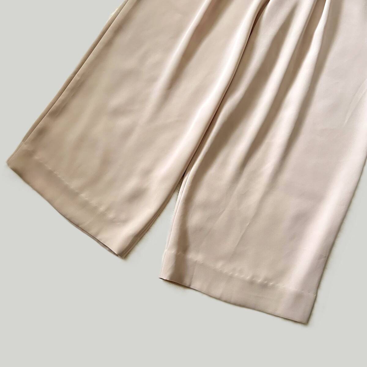 新品タグ付き 24SS　18,700円　Plage　プラージュ　washable Flare パンツ　34　ベージュ　ウォッシャブル　春夏_画像6
