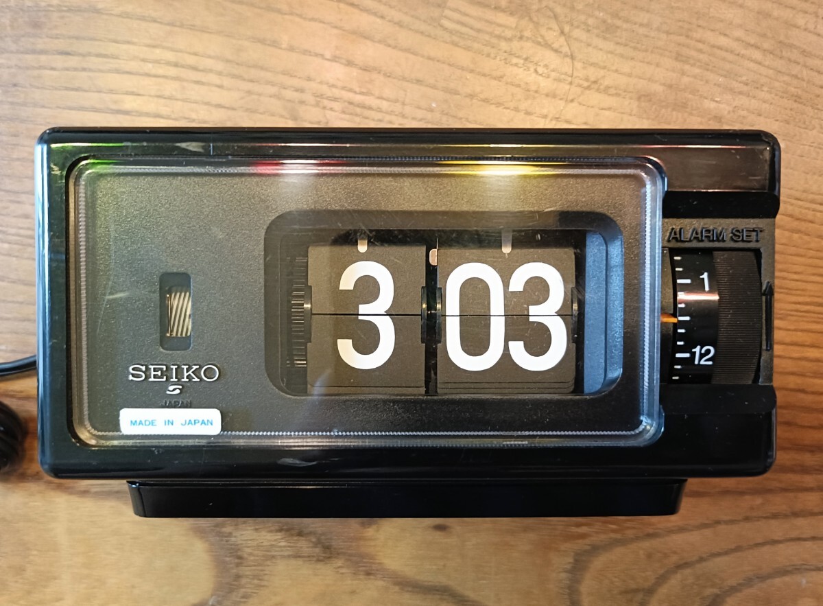 SEIKO パタパタ 時計 DP690T デジタルクロック 昭和レトロ SEIKO パタパタ 時計 DP690T デジタルクロック 昭和レトロ