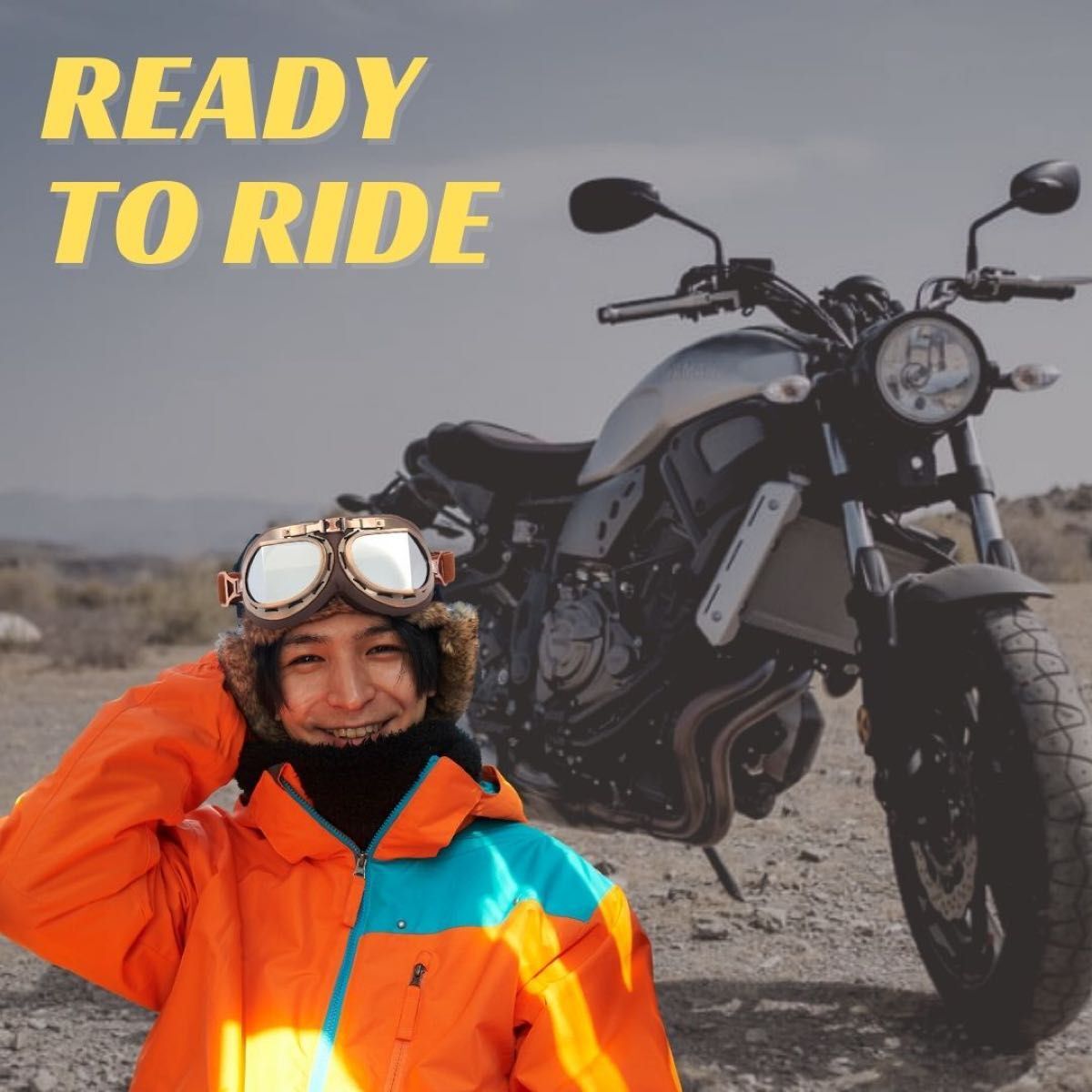 ヴィンテージ オートバイ ゴーグル バイク レトロ サイクリング スポーツ UVカット ヘルメットメガネ 保護メガネ スポーツ