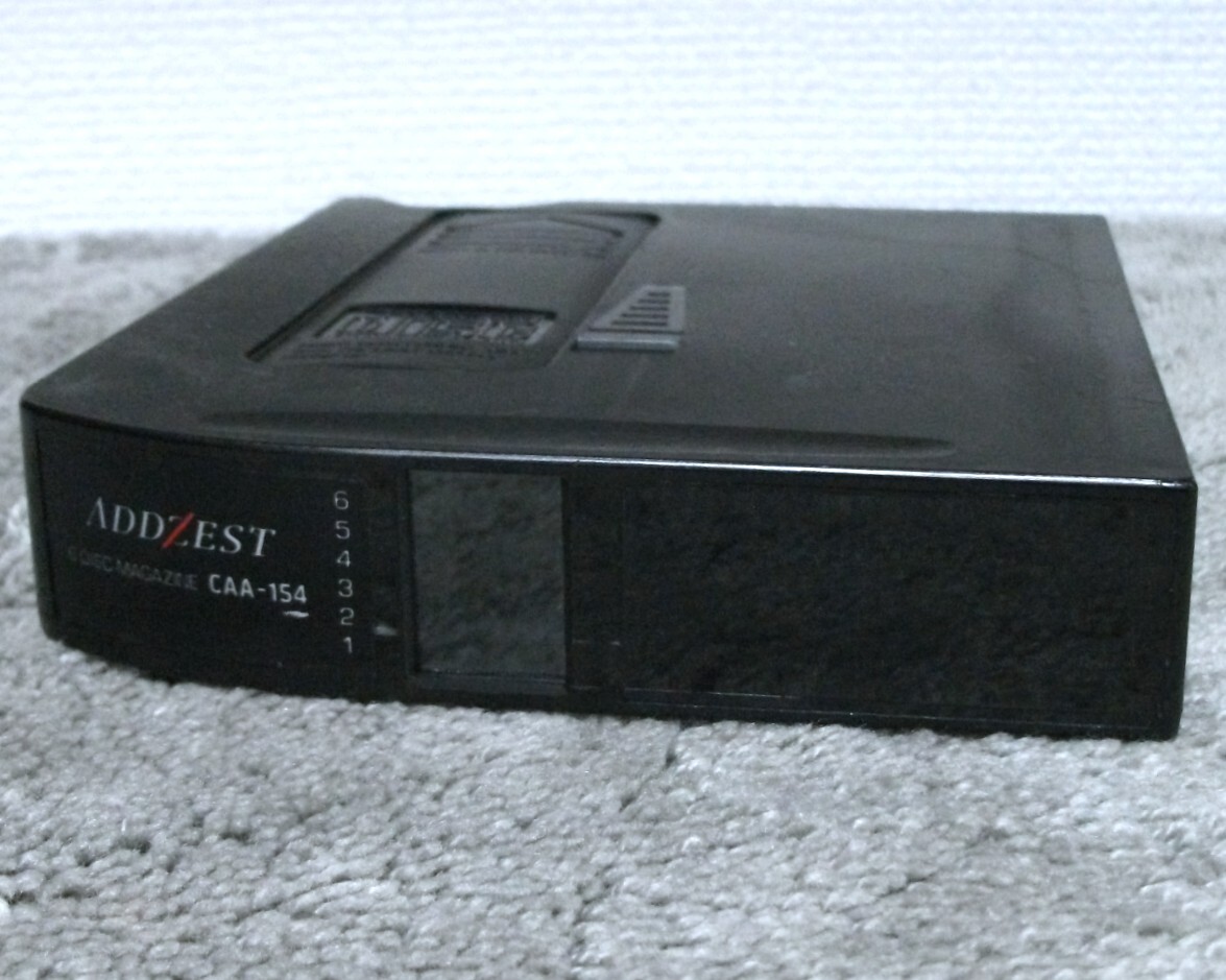 送料無料 B 旧車 昭和 当時物 アゼスト クラリオン CAA-154 6CD 6DISC 6連 6枚 チェンジャー 用 マガジン 中古品
