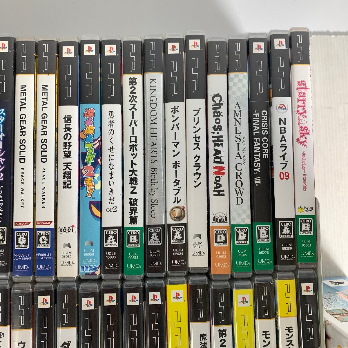 PSP ソフト大量 約210本以上まとめ売り☆ 大量 ダブりあり 動作