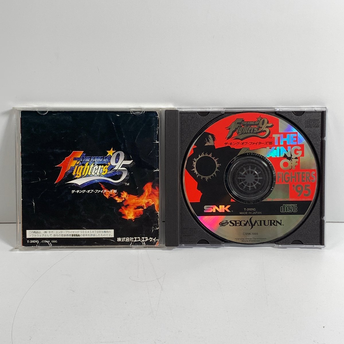 Y7A776 セガサターン SegaSaturn ザ?キング?オブ?ファイターズ '95 THE KING OF FIGHTERS 愛知 3cmサイズ