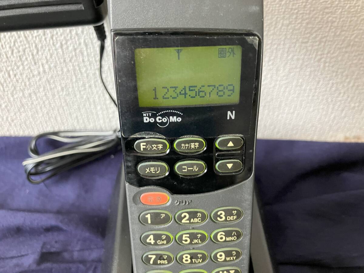 NTT MOVA ムーバN NⅡドコモ 標準キット TZ-805型 本体・電池 NTT MOVA ムーバN NⅡドコモ 標準キット TZ-805型 本体・電池