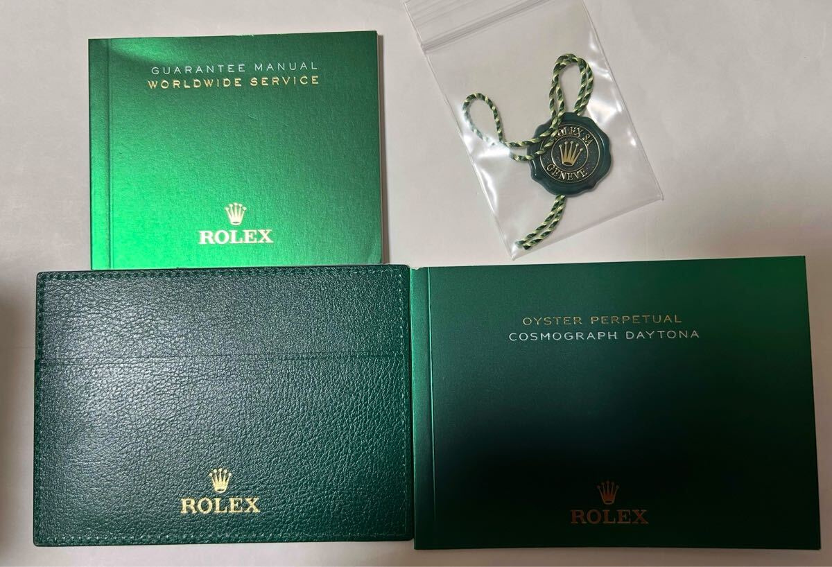 ROLEX COSMOGRAPHDAYTONAロレックスコスモグラフデイトナ　冊子　他　付属品4点
