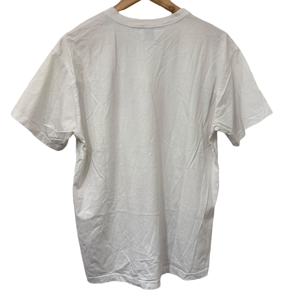 良品 BUBEERY バーバリー 英國(guó)制 半袖 TBプリント クルーネック Tシャツ カットソー S ホワイト