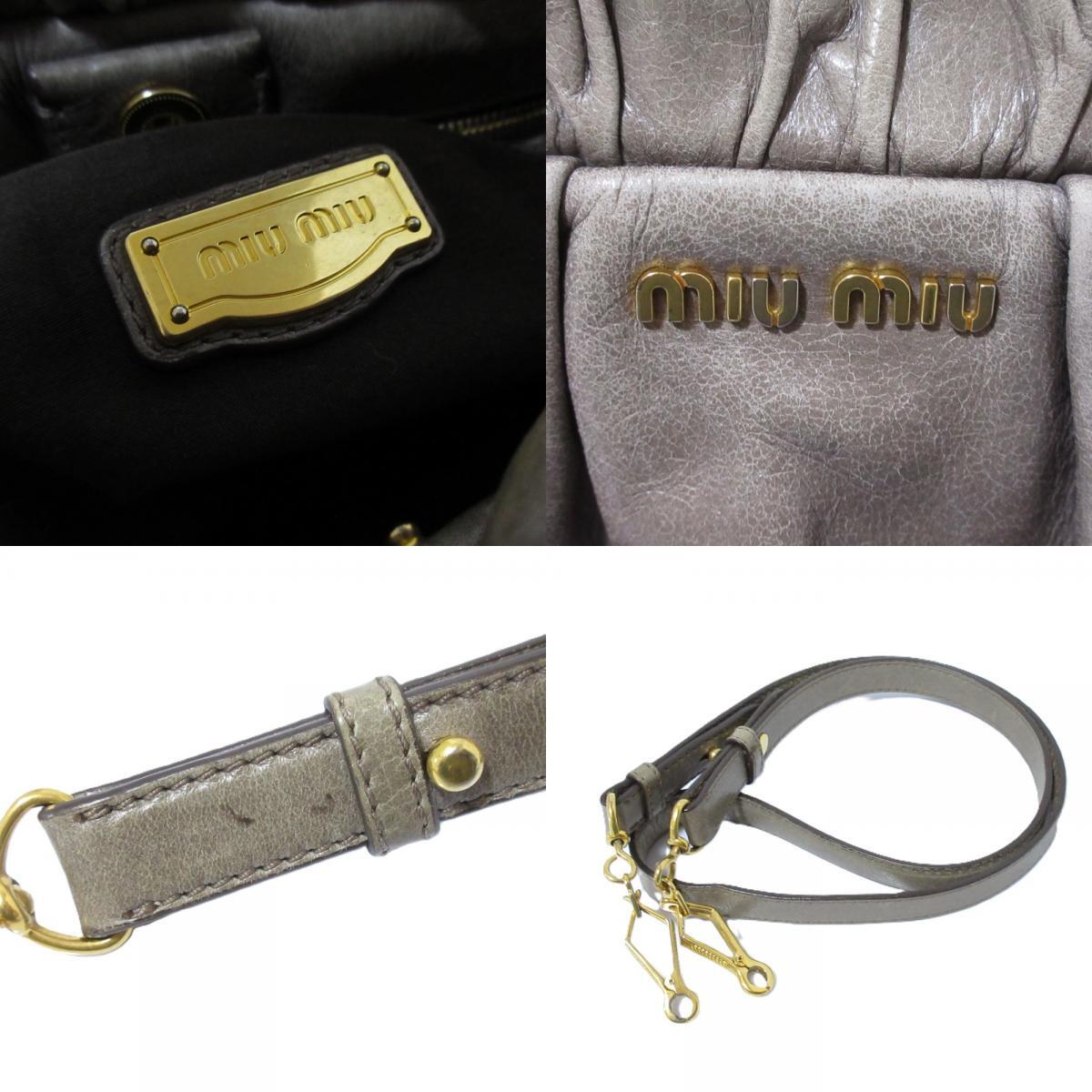 良品 MIUMIU ミュウミュウ VITELLO LUX ヴィッテロリュクス 良品 MIUMIU ミュウミュウ VITELLO LUX ヴィッテロリュクス