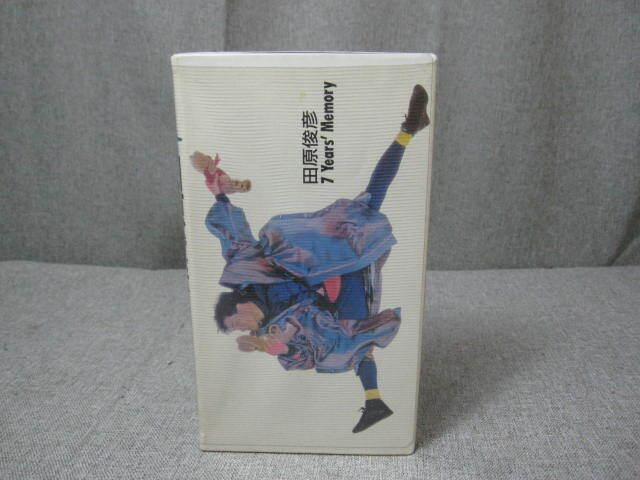【K-5】VHS　田原俊彥　7Years’Memory