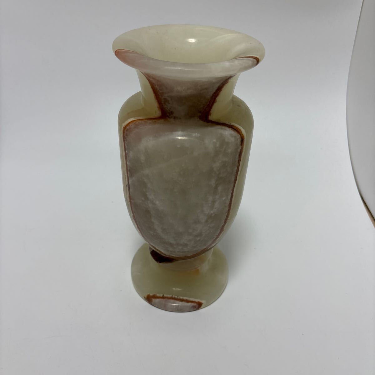 中古品】大理石 花瓶 花入れ 花器 壺 フラワーベース オブジェ 中古品】大理石 花瓶 花入れ 花器 壺 フラワーベース オブジェ
