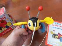 可愛いニュージーランドのミツバチの木のおもちゃ_画像3