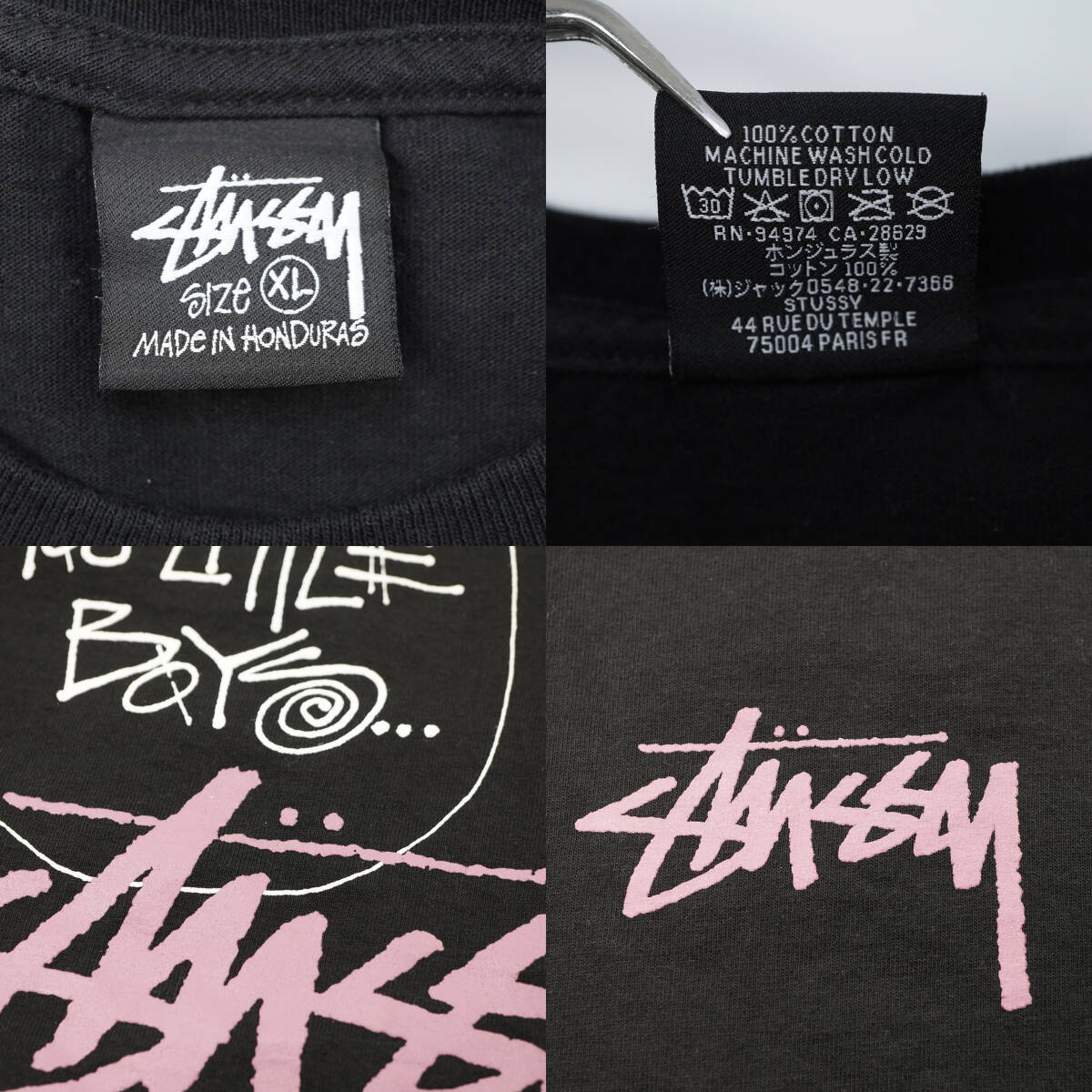 Stussy Skate Tough Tee Black 希少サイズ XL ステューシー Stussy Skate Tough Tee Black 希少サイズ XL ステューシー