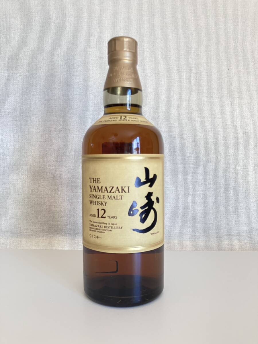 サントリー シングルモルトウイスキー 山崎12年 12年 未開封
