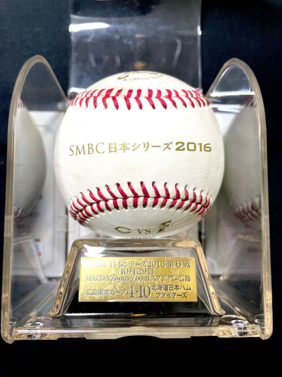 大谷翔平 直筆サインボール 2016年日本シリーズ第6戦 実使用球 大谷翔平 直筆サインボール 2016年日本シリーズ第6戦 実使用球