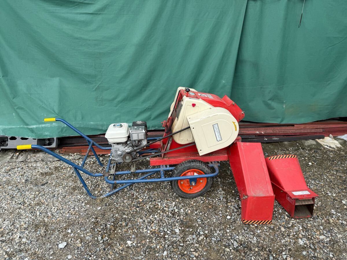 エンジン一発始動】 藁カッター 農用裁断機 農用さい断機 山本 エンジン一発始動】 藁カッター 農用裁断機 農用さい断機 山本