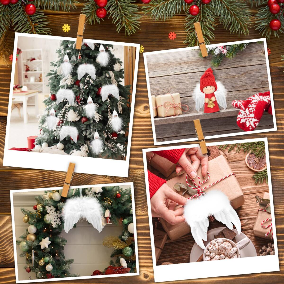 可愛(ài)い 12個(gè)セット 天使 クリスマスツリー 天使 オーナメント 飾り オーナメント 北歐 クリスマス クリスマス パーティー N