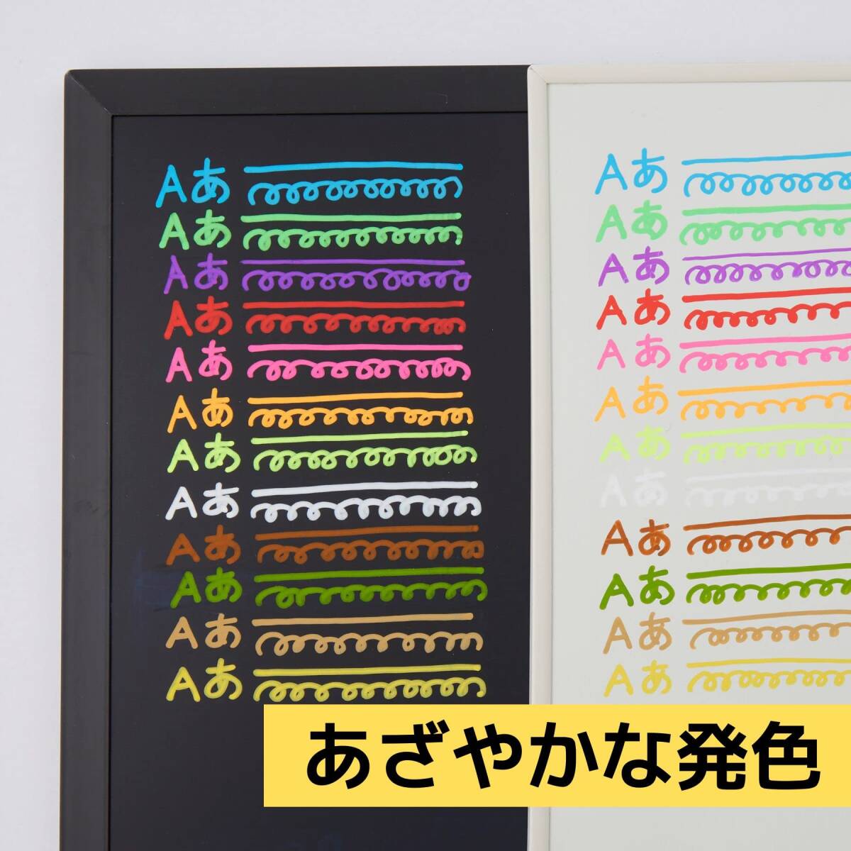 ボードマーカー 蛍光 細字 黒板 LBM1045W 5本セット レイメイ藤井 ホワイト 220656