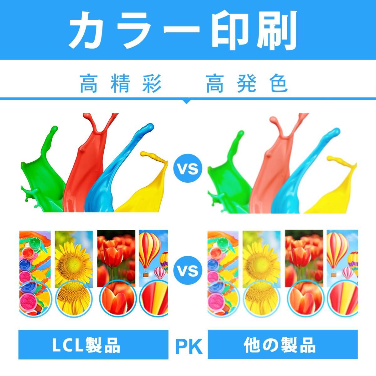 LCL Canon用 キャノン用 BCI-19 BCI-19BK BCI-19CLR (20パック 10ブラック 10カラー） 互