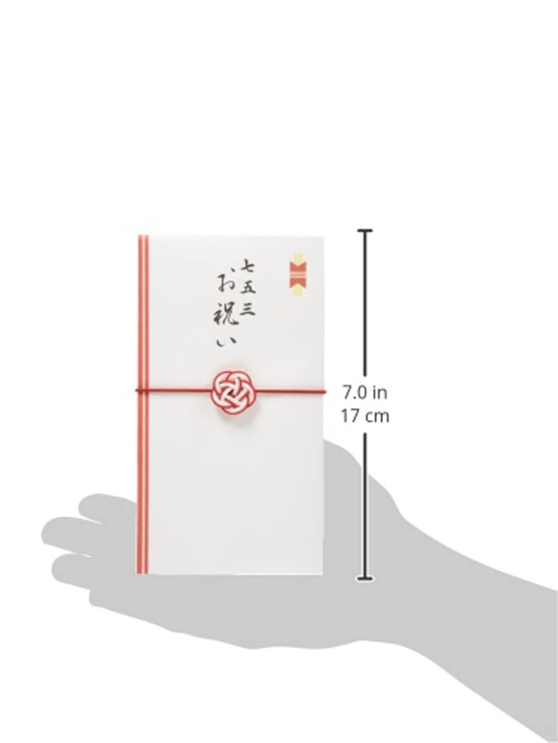 金封 慶事用 日本製 水引ゴム金封 シルク奉書 結梅 伊予結納センター 七五三お祝い S064-05_画像4